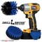 Drill Brush Power Scrubber By Useful Products 5 in W 5 in L Brush, Blue B-S-4CO-QC-DB - alternate 6